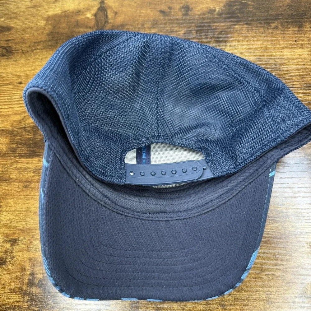 Costa Del Mar Blue Tropical Trucker Hat Snapback Mesh Fishing Cap Adult